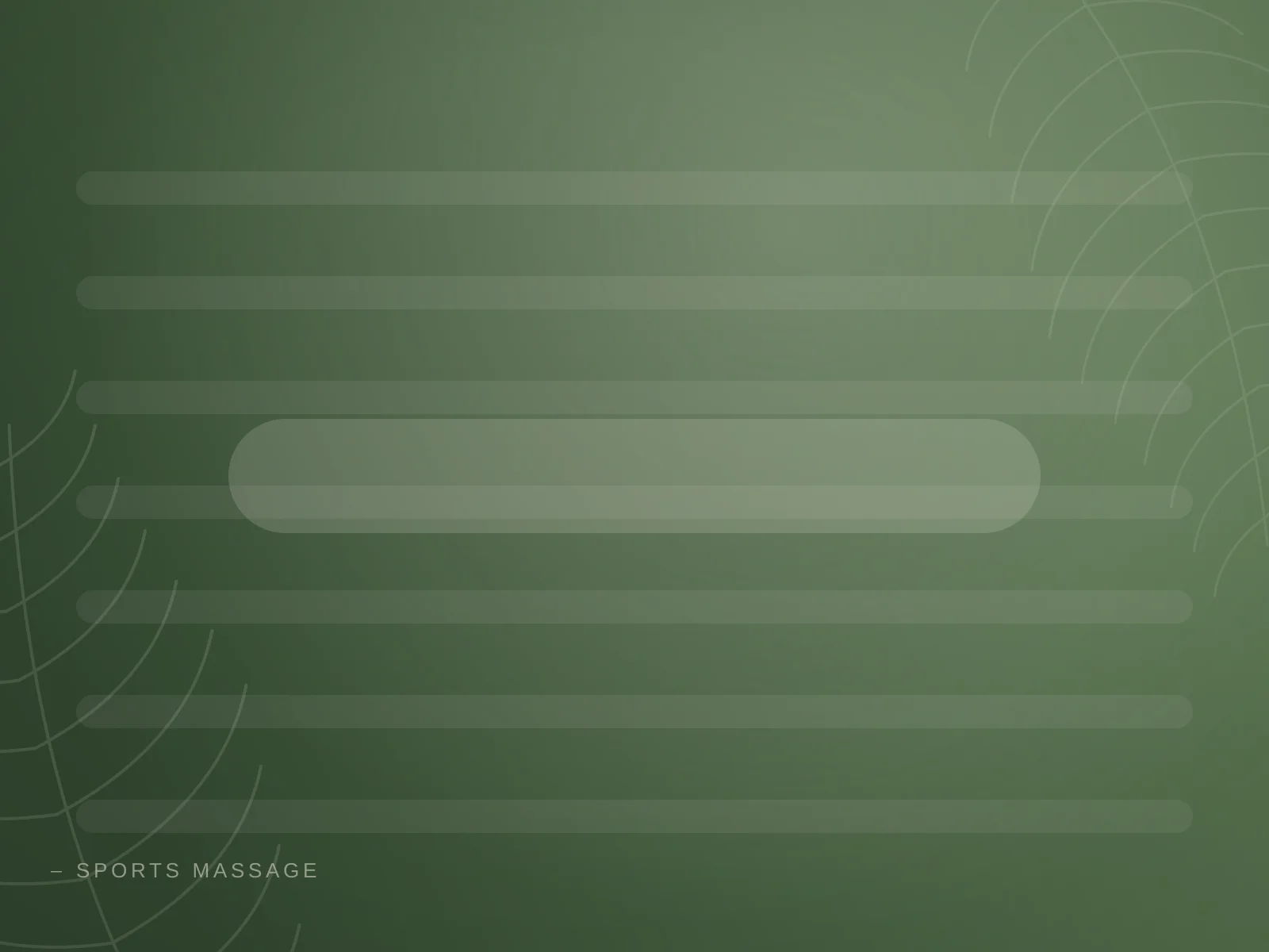 Sports Massage by Ton Mai Spa